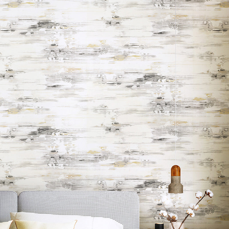 Frendorf | Pastel gekleurde aquarel non-paste behang voor de eetkamer, 33'L x 20.5"W