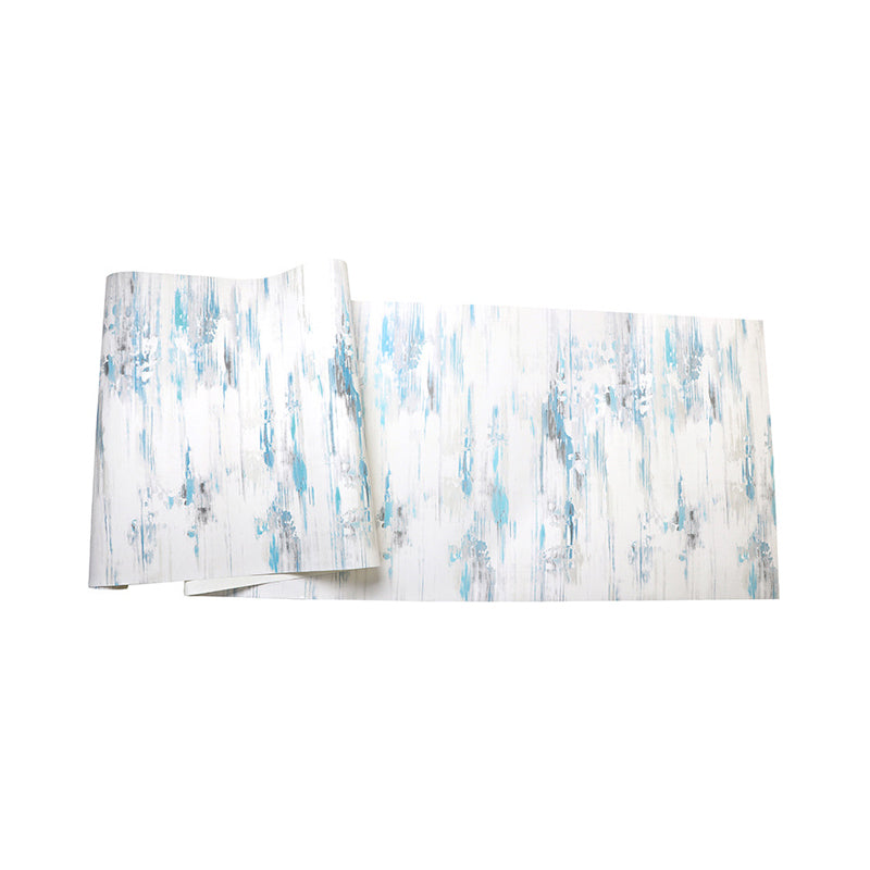 Frendorf | Pastel gekleurde aquarel non-paste behang voor de eetkamer, 33'L x 20.5"W