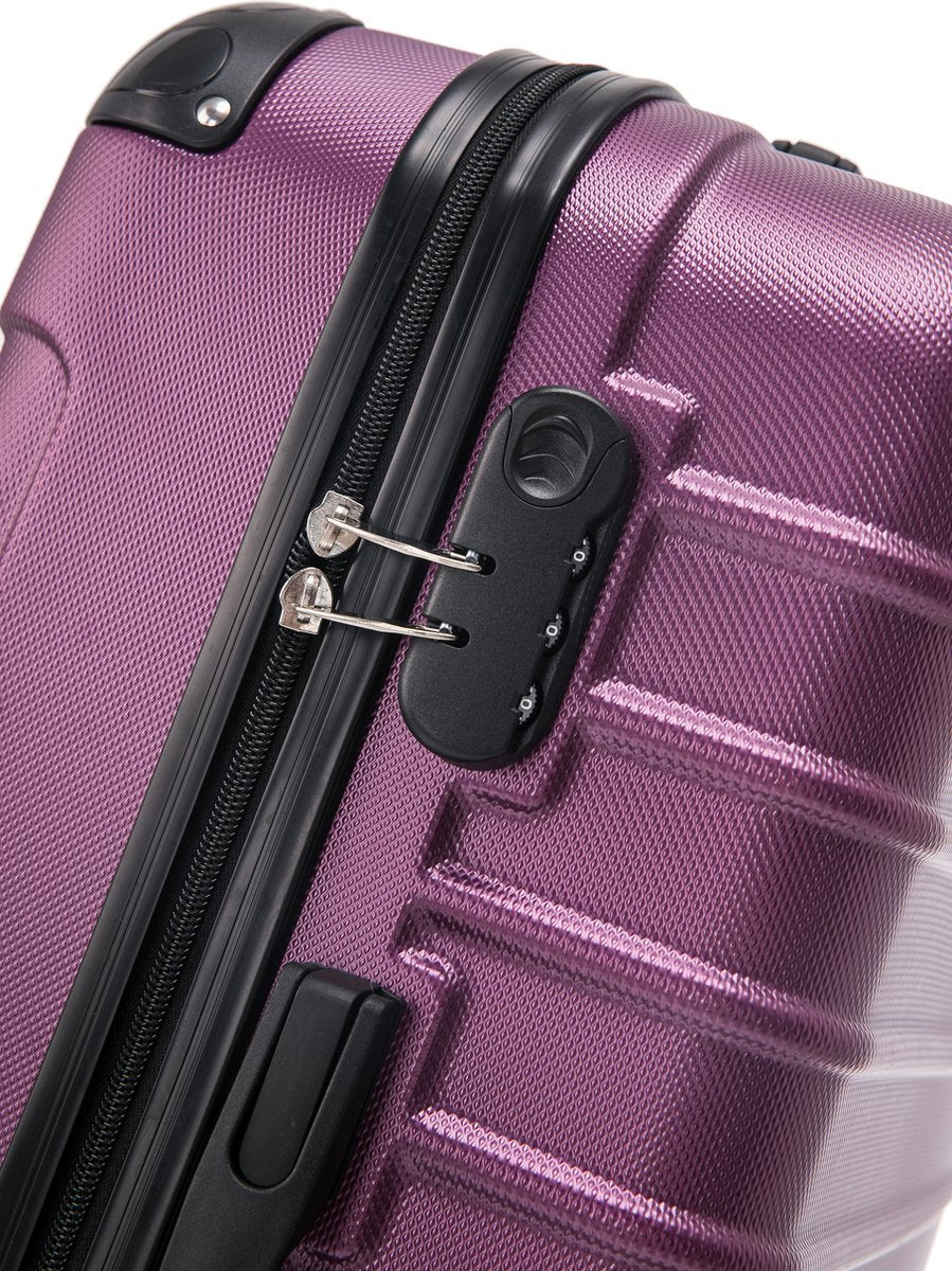 Frendorf | 2-teilige Hartschalen-Kofferset – Bordeaux