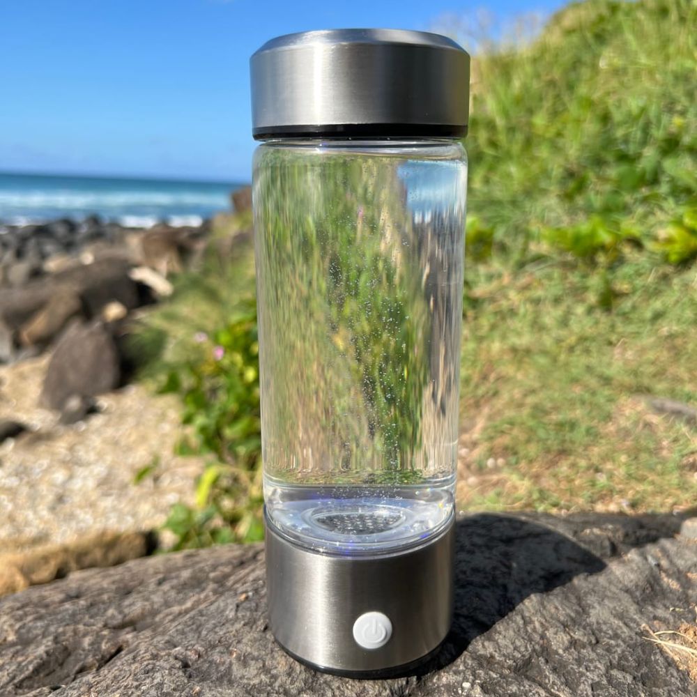Wasserstoff-Wasserflasche