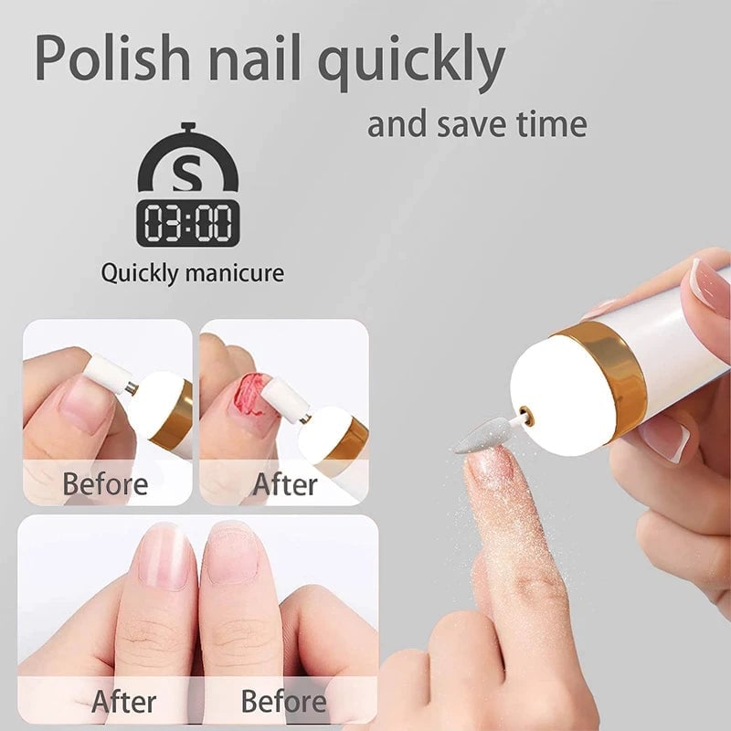 Frendorf |  NailPro - Elektrisches professionelles Maniküre-Nagelmaschinen-Set