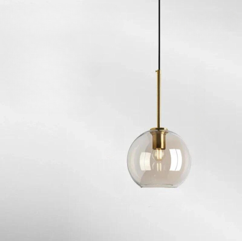 NordicGlas - Moderne Skandinavische Glas Hängeleuchte für Esszimmer und Wohnzimmer