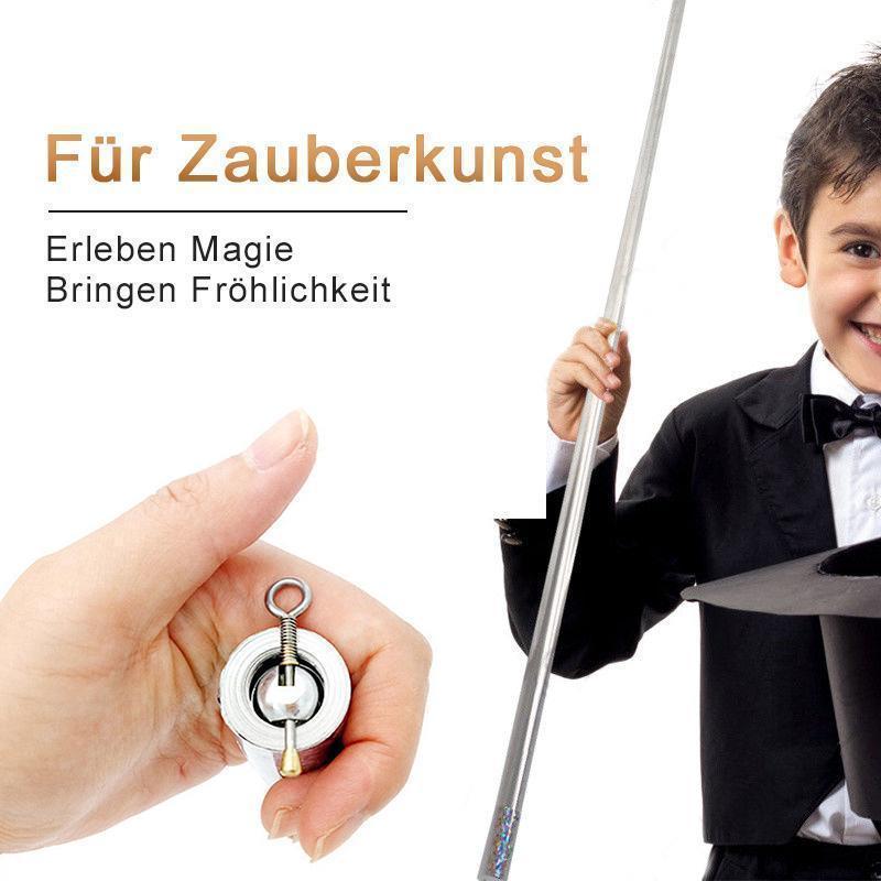 Frendorf | Tragbarer Metall Stab für Selbstverteidigung und Zauberkunst