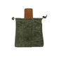 Frendorf | Dimoohome™ Leder- und Canvas-Buschcraft-Tasche
