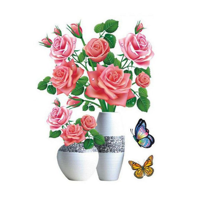 Frendorf | DIY Pflanze Vase 3D Stereo Aufkleber Selbstklebend