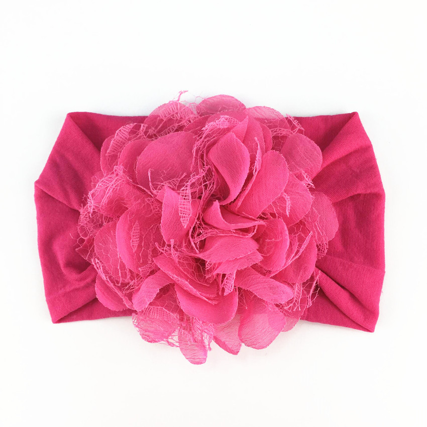 Frendorf | Baby Haarband mit Blume – Weiches Stirnband für Neugeborene & Kleinkinder