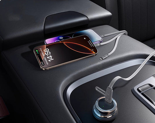 Frendorf | 3-in-1 Datenkabel - 100W Multifunktionales Lade- und Datenkabel