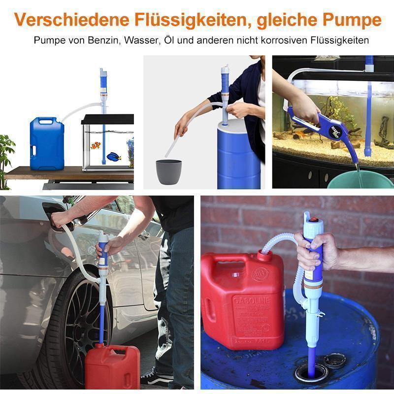 Frendorf | Hirundo Elektrische Siphon Pumpe Kraftstoffpumpe von Diesel Öl Wasser