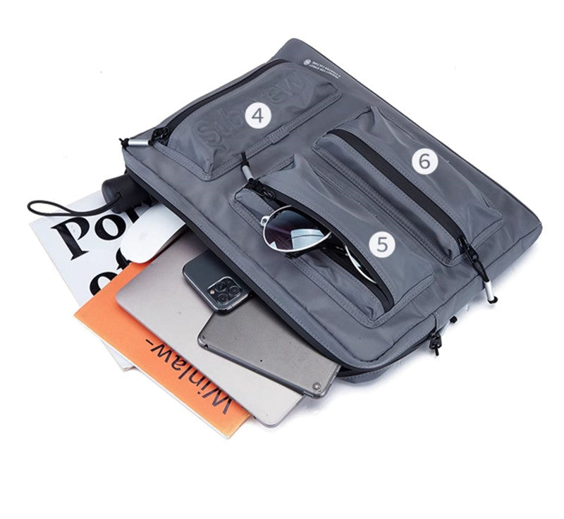 Frendorf | 15,6 Zoll Trendy Pendler Umhängetasche