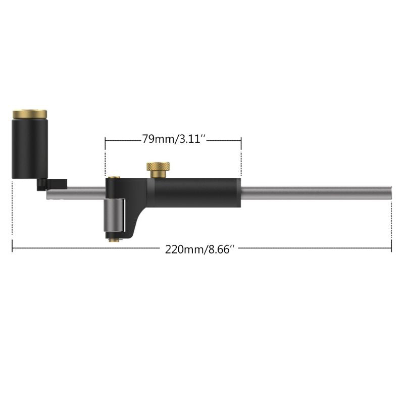 Frendorf | Holzbearbeitung Linear Bogen Dual-Purpose Anreißer