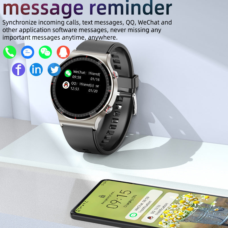 Frendorf | CFDA EKG Blutsauerstoff Herzfrequenz Gesundheitsüberwachung Smart Watch