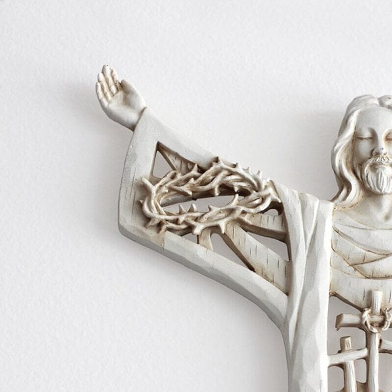 Frendorf | Auferstandener Christus Wandkreuz Jesus Figuren