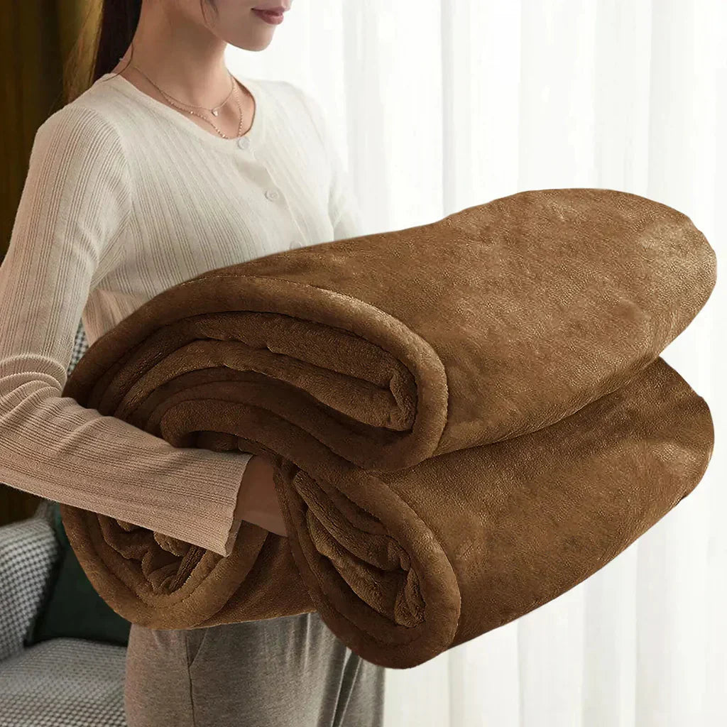 Frendorf | Maxime | Kuschelige Fleece-Decke für alle Jahreszeiten - Extra Weich und Wärmend