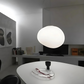 Elegante Glas-Kiesel-Pendelleuchte