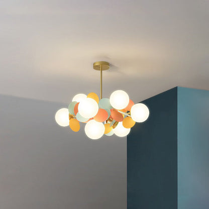 Frendorf | Blumenzweig Kronleuchter Wohnzimmer