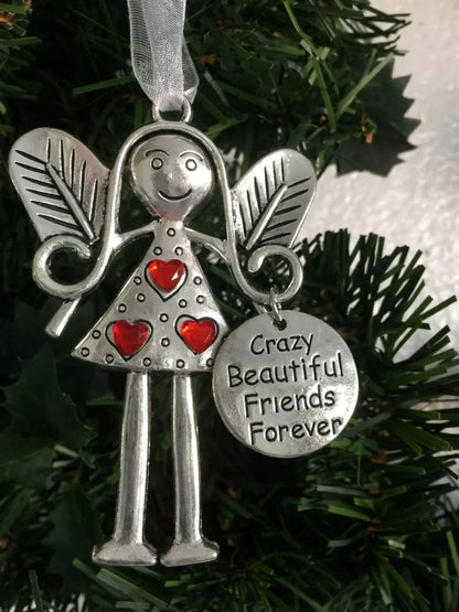Frendorf | Engel Ornament Weihnachtsgeschenk - Lustiges Freundschaftsgeschenk