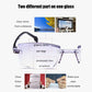 Frendorf | 2024 neue hohe Härte Anti-Blau Licht Saphir Lesebrille Dual Focus Intelligente Lesebrille