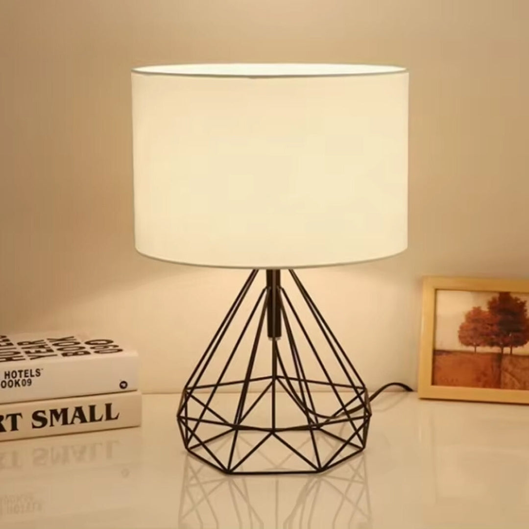 Frendorf | Moderne geometrische Draht Tischlampe