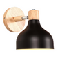 NordicWood | Rustikale Holz-Wandlampe