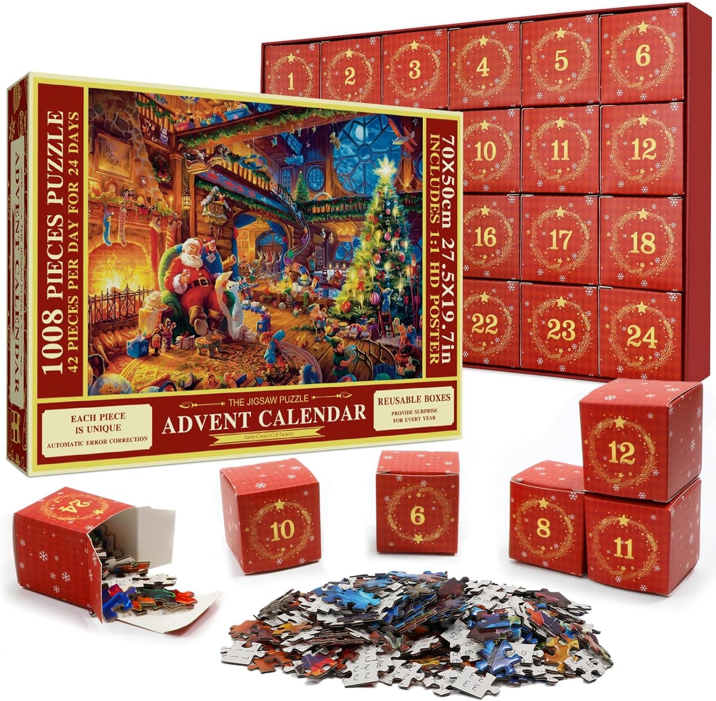 Frendorf | Adventskalender 2023 Weihnachten Puzzles