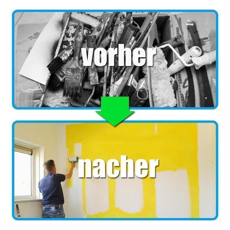 Frendorf | Bequee Farbroller wiederbefüllbarer Farbtank Kantenroller, Roller mit Tank