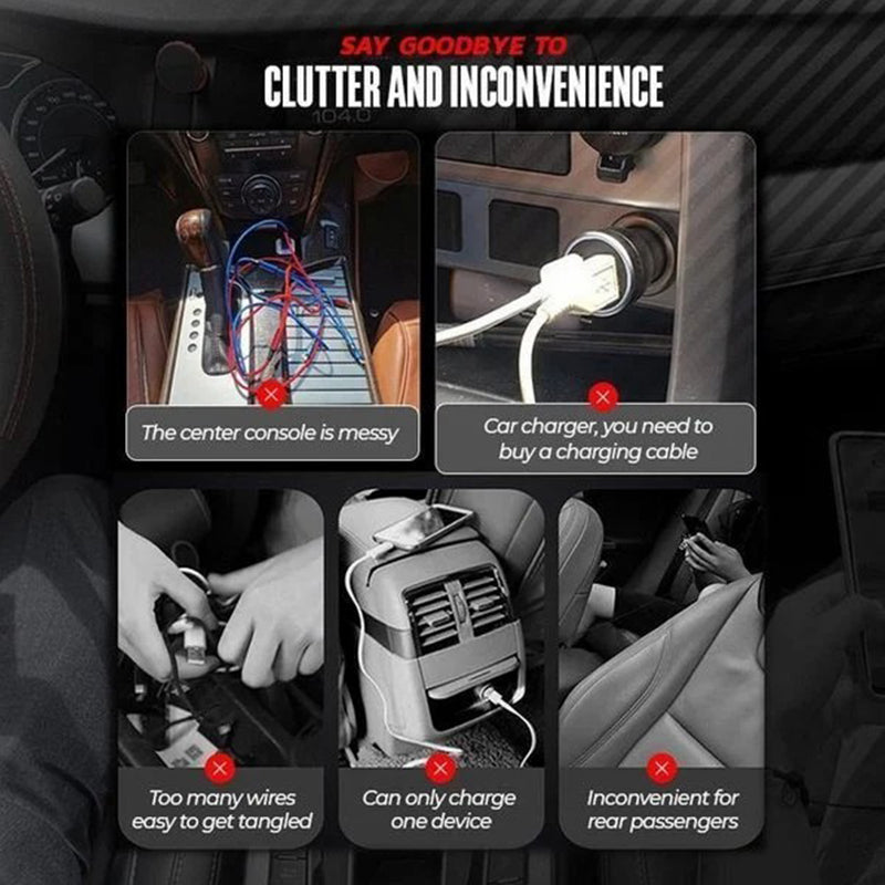 Frendorf | 3-in-1 Schnellladung Auto Ladegerät