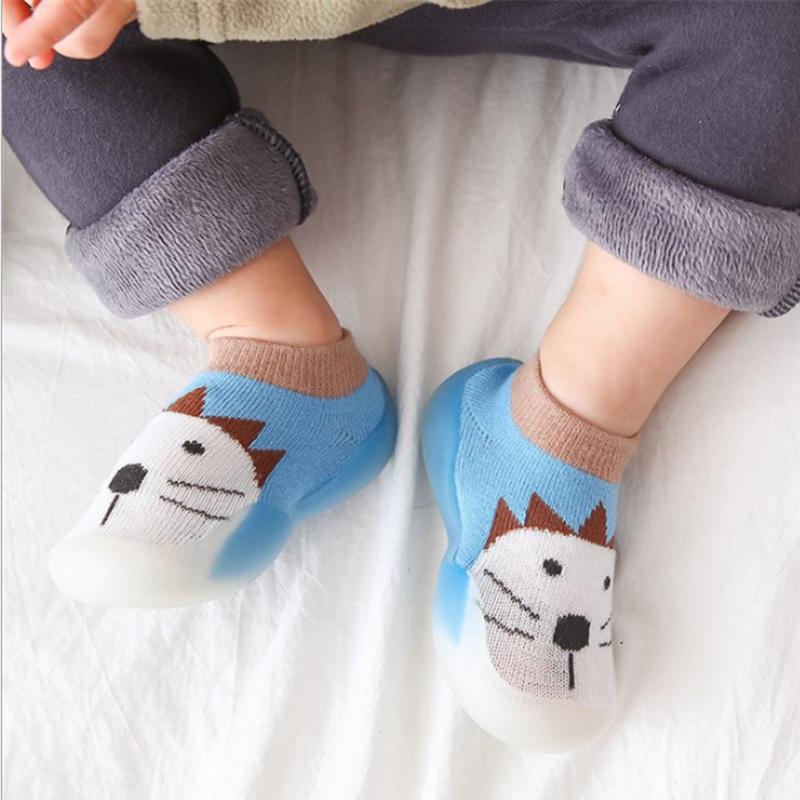 Frendorf | BabyFeet Niedliche Tiere - Rutschfeste Baby Schuh-Socken