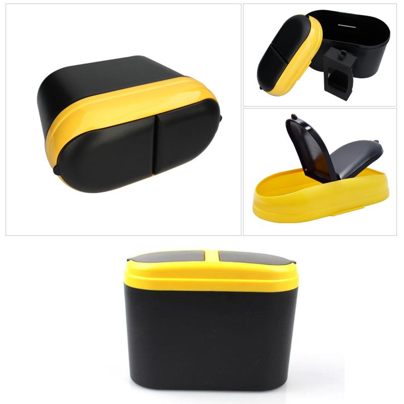 Frendorf | Auto-Mülleimer mit doppelten Deckeln