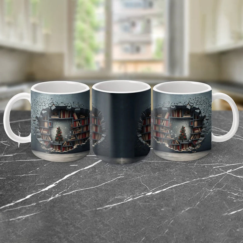 Frendorf | 3D Bücherregal Kaffeetasse