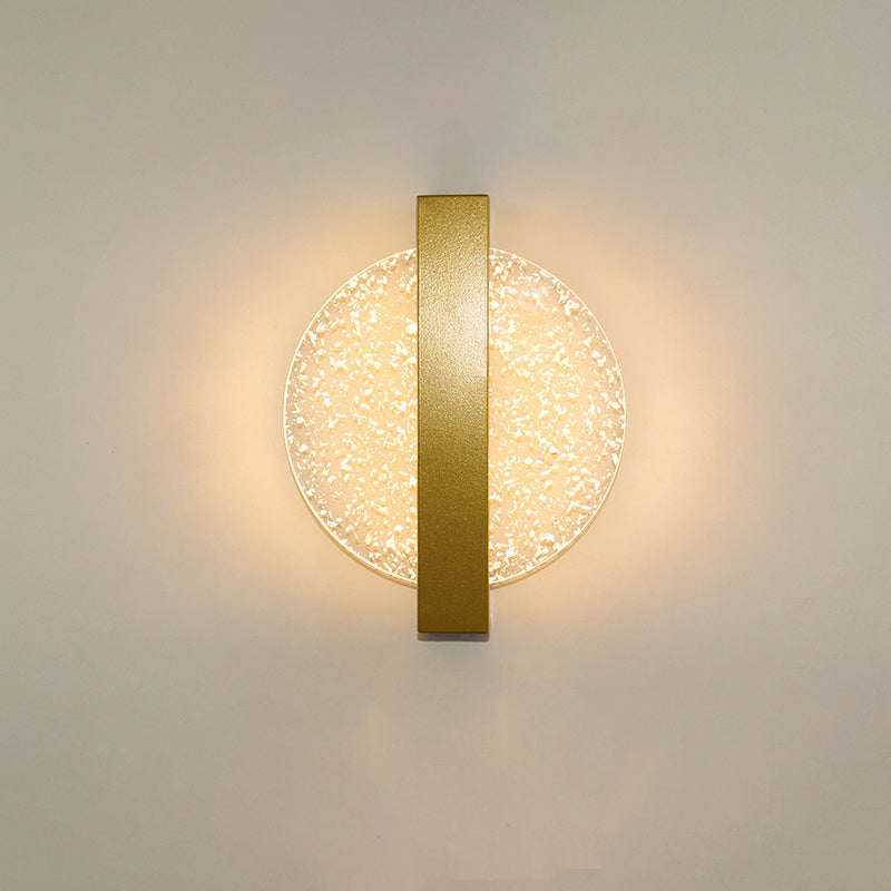 Kreative Acryl Riss Design LED Wandleuchte Lampe