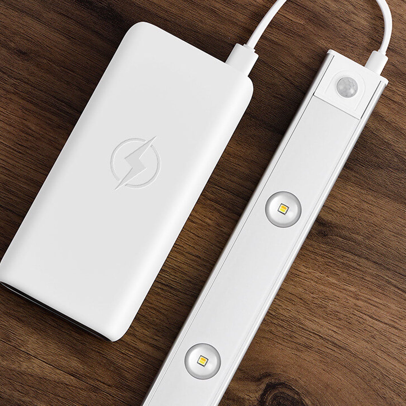Frendorf | GlowWave Smart LED Lichtleiste | Ultradünn | Bewegungssensor | Wiederaufladbar | Verschiedene Größen