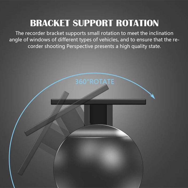 Frendorf | 1080P HD 360° rotierende Mini ADAS Dashcam