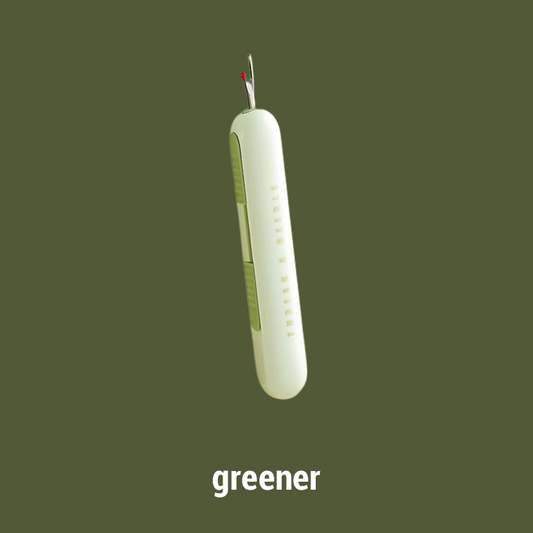 Frendorf | 2-in-1 Nadeleinfädler mit Nahttrenner – Handnähwerkzeug für Senioren