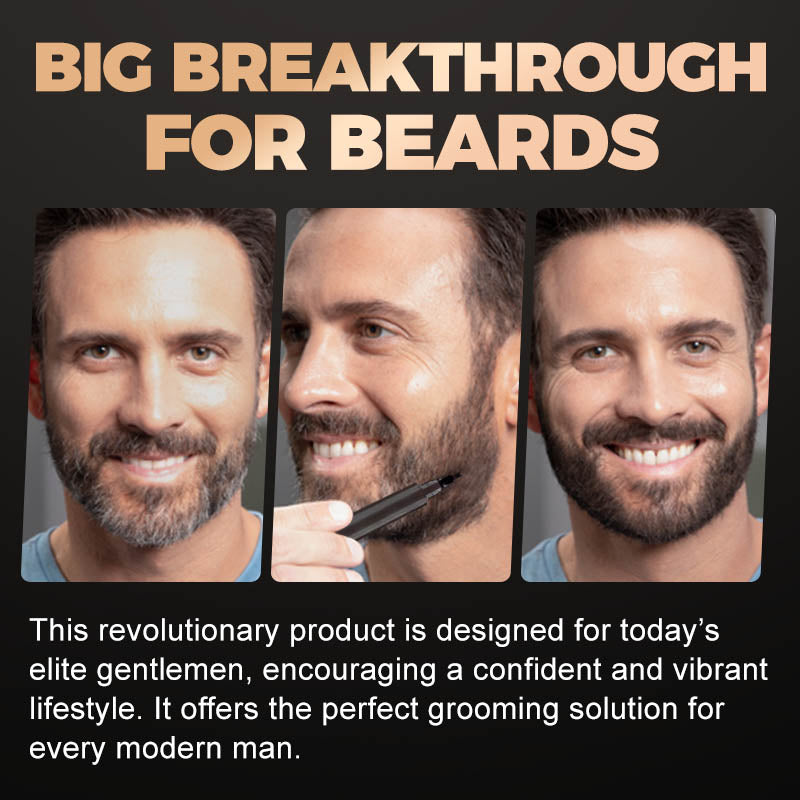 Frendorf | BeardPen Pro – 4-Spitzen Bart-Korrekturstift | 1+2 GRATIS