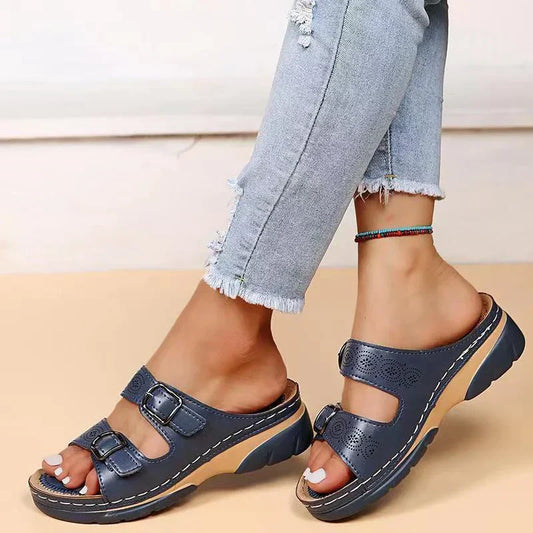 Frendorf | Frau Orthopädische Sandalen aus Leder