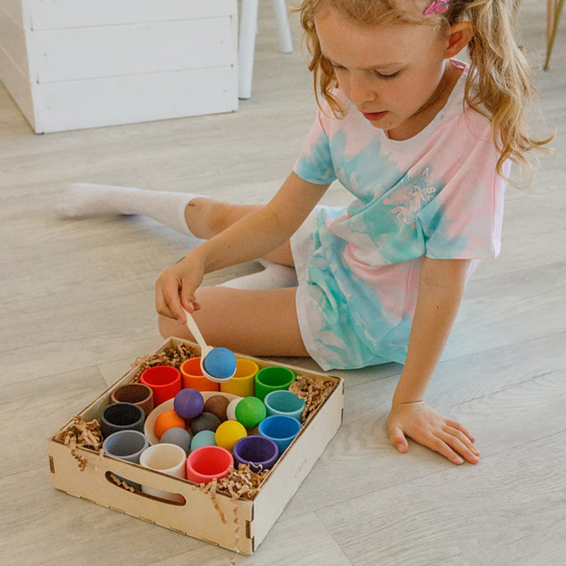 Frendorf | Regenbogen Spielzeug Weisheitsspiel