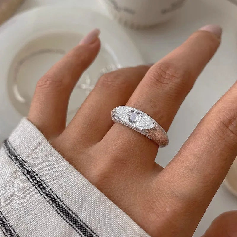 Frendorf | Breiter Herz-Eleganz-Ring