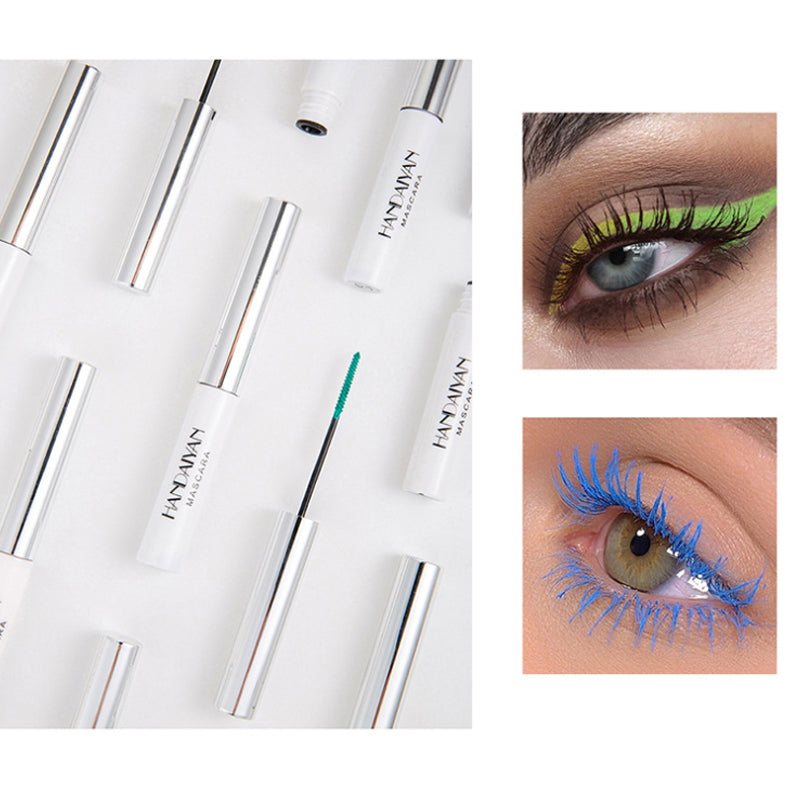 12 Farben bunte Mascara