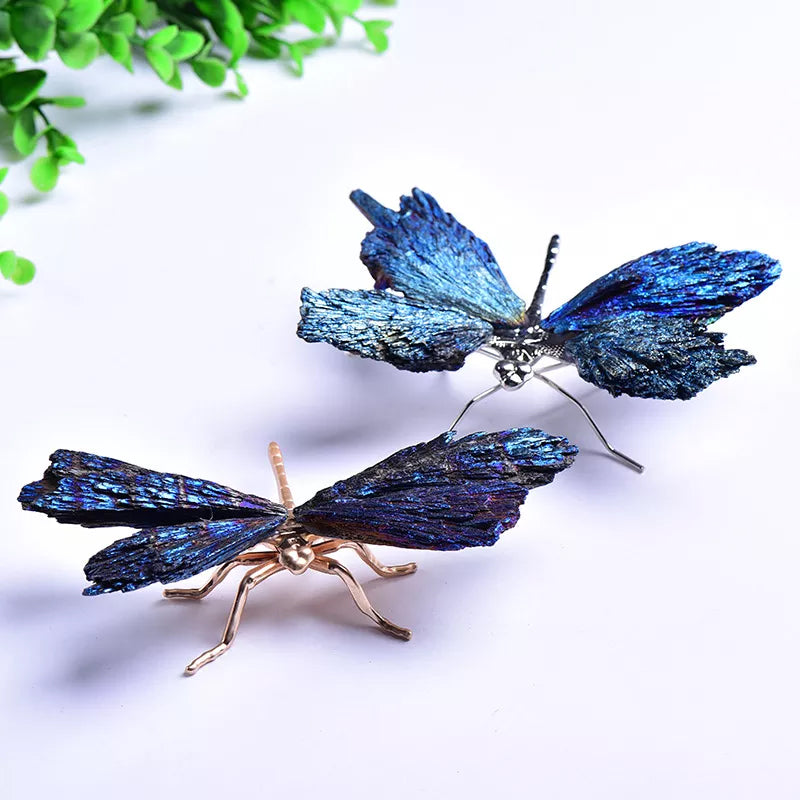 AURA TOURMALINE KYANIT DRACHENFLIEGE