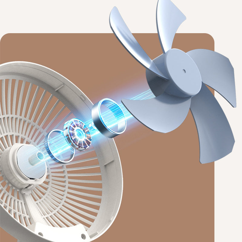 Frendorf | BreezeMate Mini-USB Ventilator | Tragbar & Wiederaufladbar | Verstellbar | Wand- & Desktopnutzung