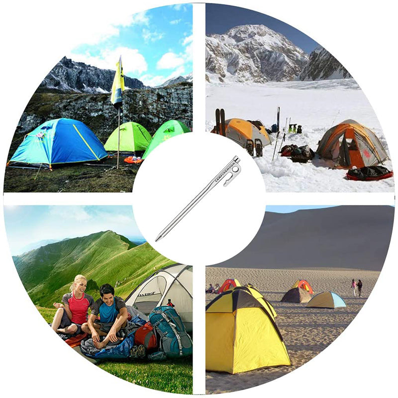 Frendorf | Edelstahl Camping Zeltpfähle