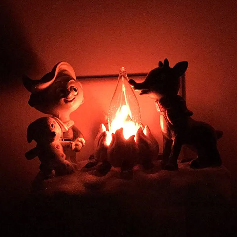 Frendorf | 2024 Lagerfeuer Flackerndes Nachtlicht