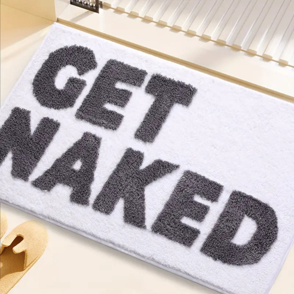 Frendorf | "Get Naked" Lustige Badezimmermatte