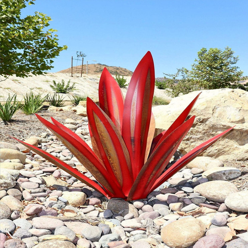 Wasserdichte Solar Garten Agave Lampe Dekoration
