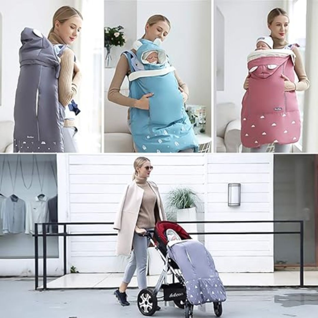 Frendorf | Baby Winter Fußsack – Universal Fußsack für Kinderwagen & Trage