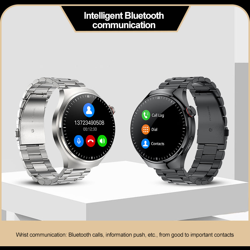 Frendorf | KH26 Ein-Klick-Mikro-Untersuchung von Fünf Organen Gesundheitsüberwachung Blutglukose Blutlipide Harnsäure Blutdruck Blutsauerstoff SOS Smartwatch