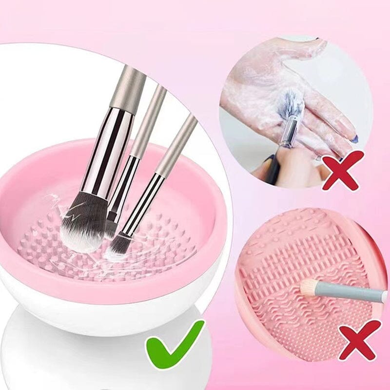 Frendorf | Elektrischer Make-up Pinselreiniger - Schnelle und Gründliche Reinigung