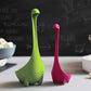 Frendorf | Nettes Loch Nessie Monster Set Sieb, Suppenlöffel, Teesieb