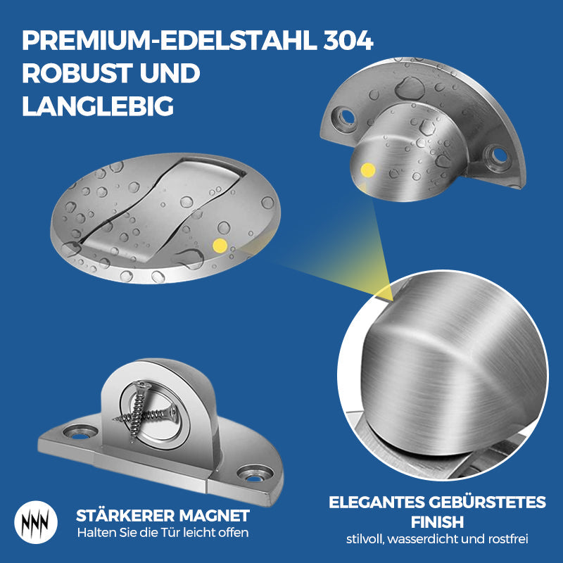 Frendorf | Unsichtbarer magnetischer Türstopper aus Edelstahl