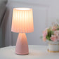 Frendorf | LumiElegance – Moderne Tischlampe mit plissiertem Stoffschirm